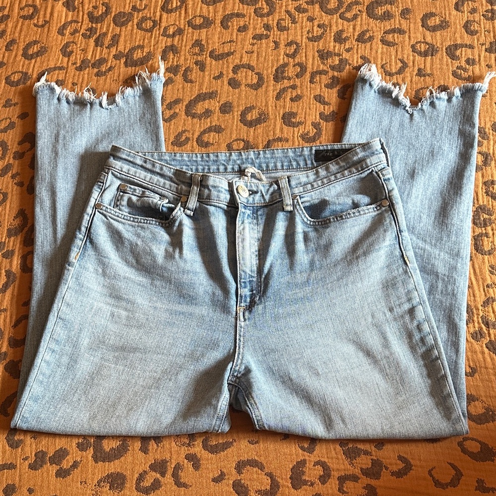 RAG & BONE Nina High Rise Ankle Cigarette Jeans